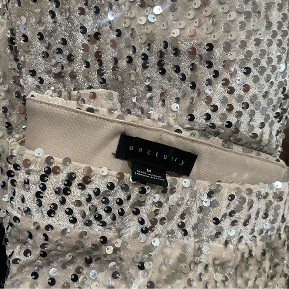 Sanctuary Kicker Flare Sequin Pant - Picture 7 of 8